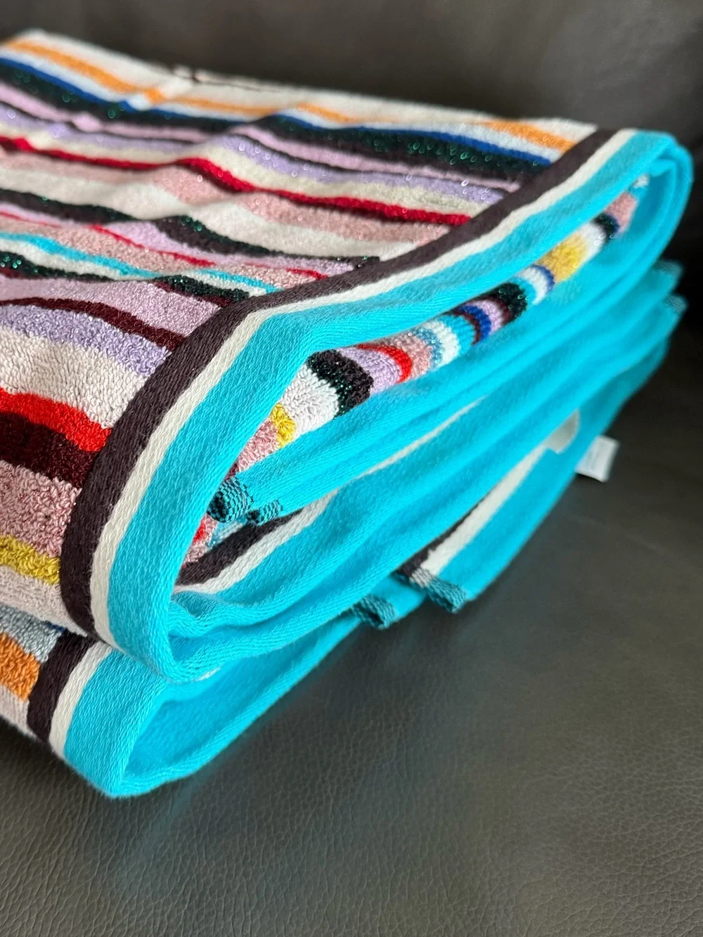 Missoni Chandler Metallic Stripe Towel (1 towel)